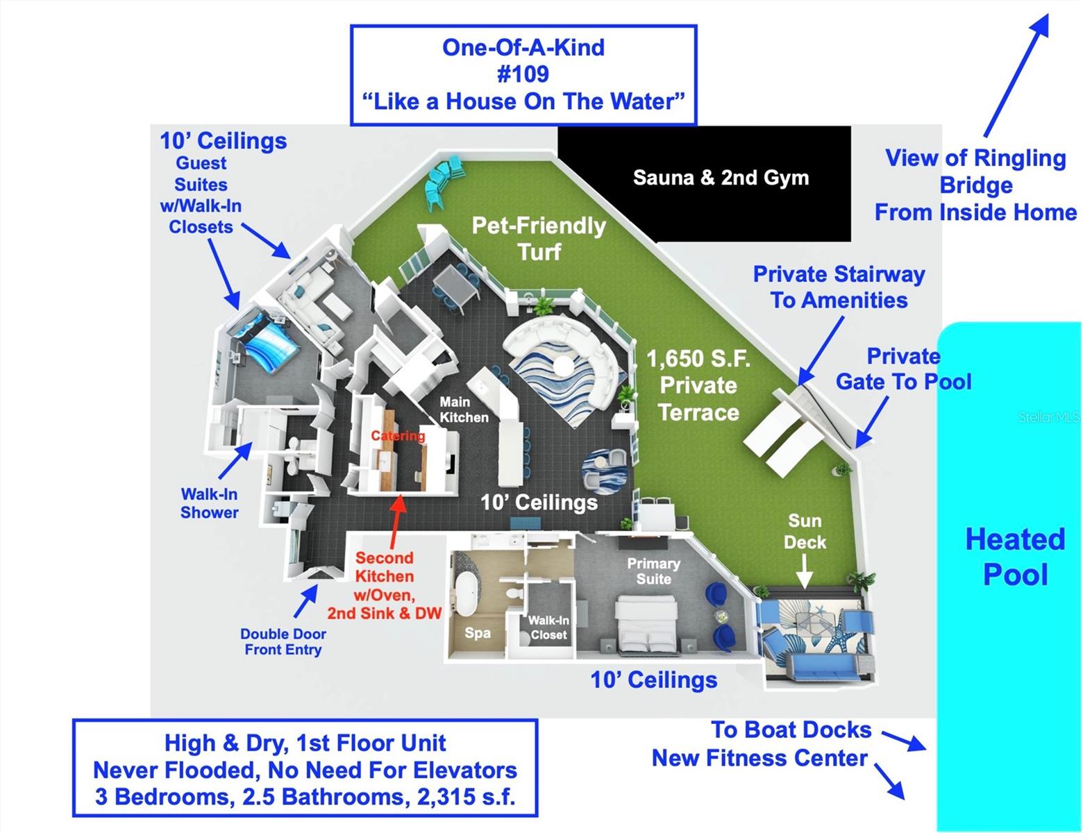 Image 86 of 96 For 988 Blvd Of The Arts  109