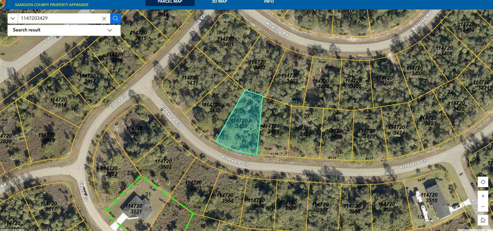 Image 3 of 3 For 3343 Vineyard Circle