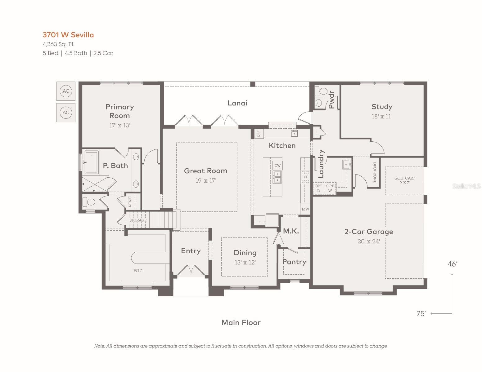 Image 2 of 3 For 3701 Sevilla Street