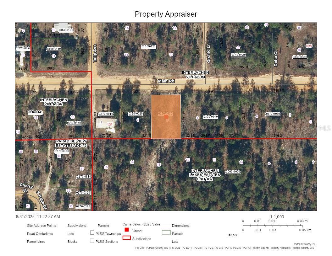 Details for 517 Main Road, INTERLACHEN, FL 32148
