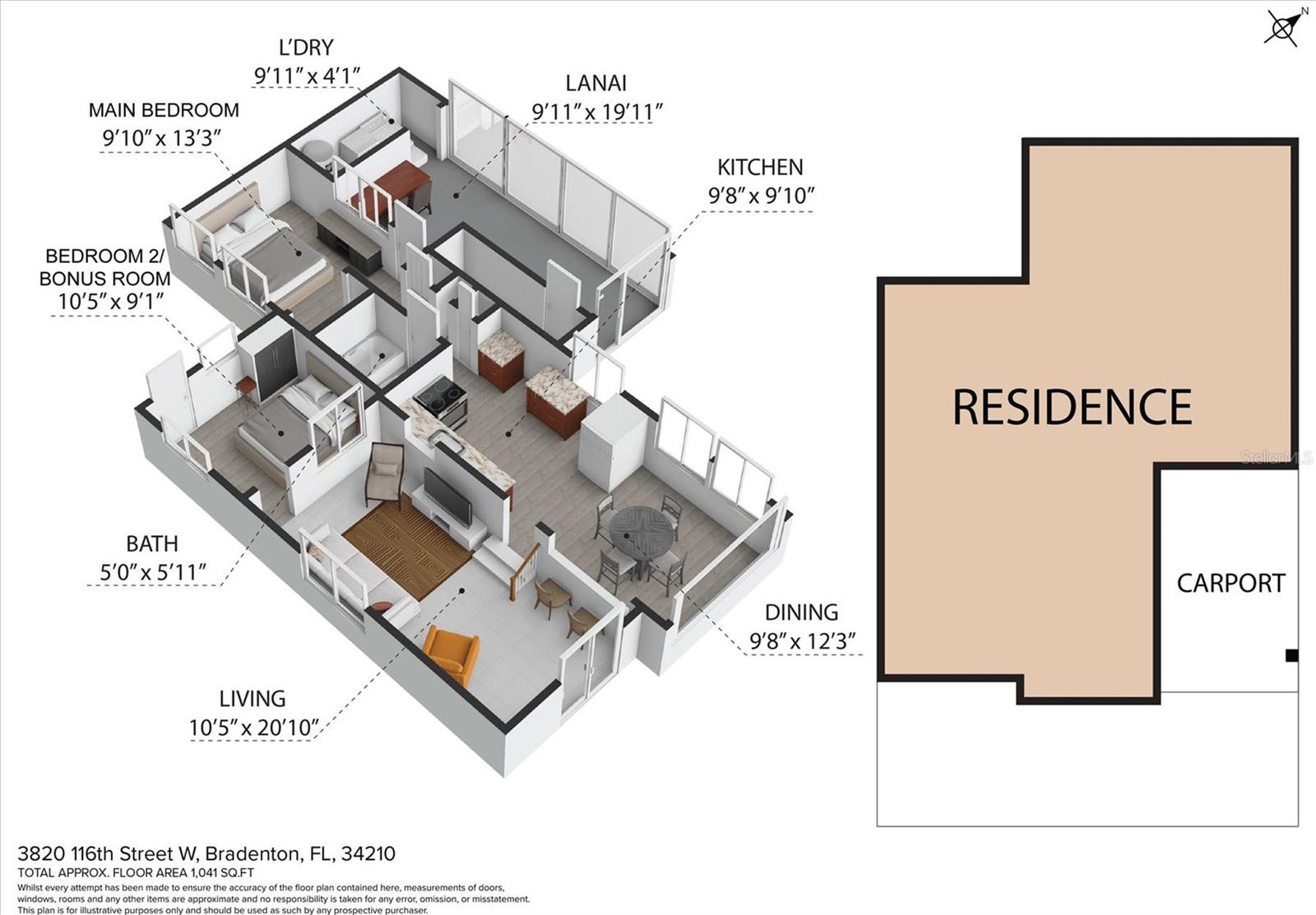 Image 2 of 36 For 3820 116th Street W