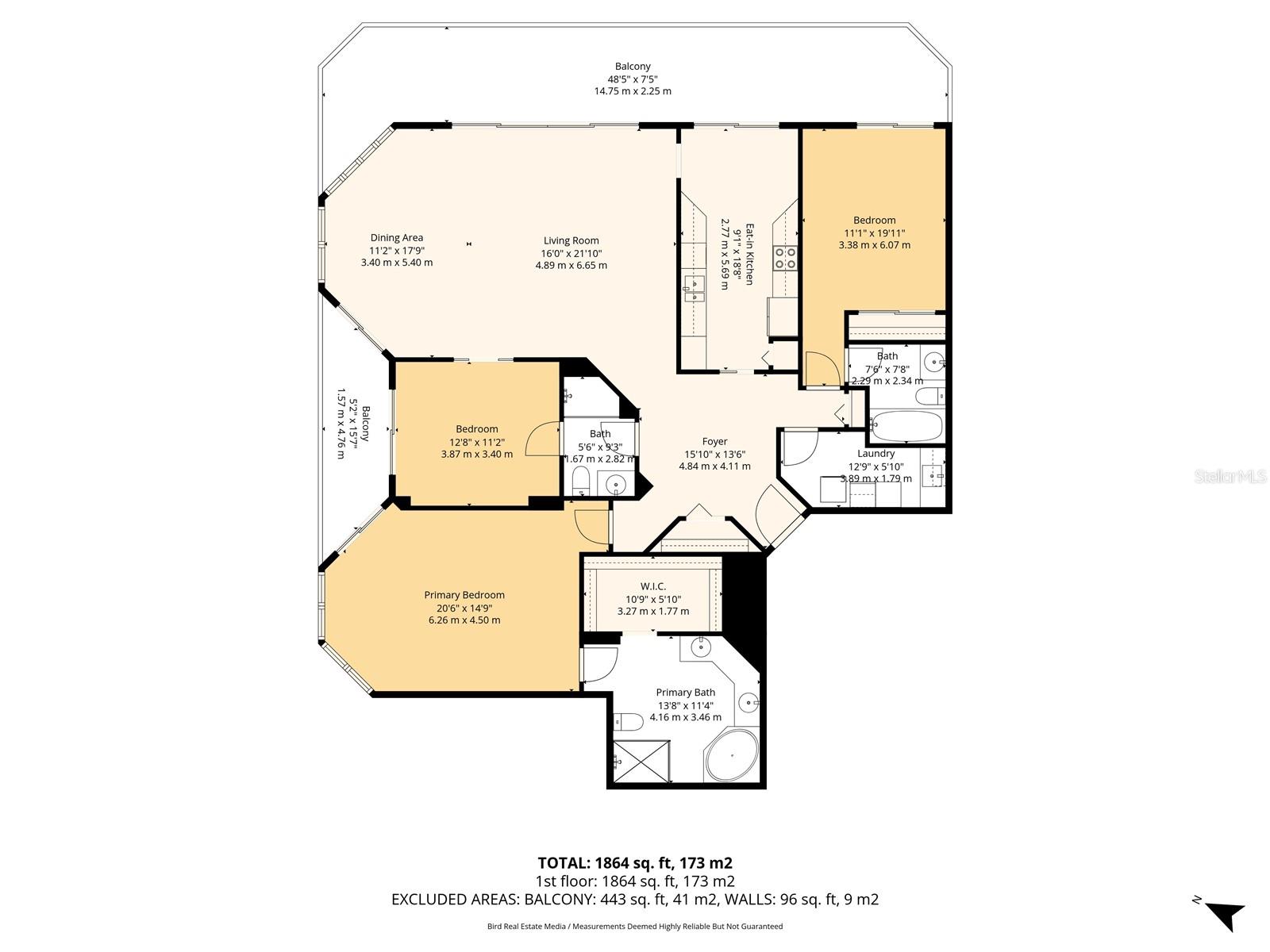 Image 37 of 37 For 1800 Benjamin Franklin Drive B1007