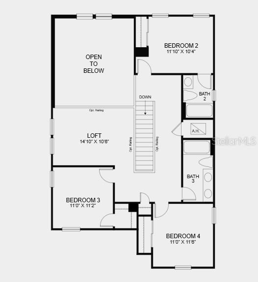 Image 3 of 45 For 8568 Snowfall Street