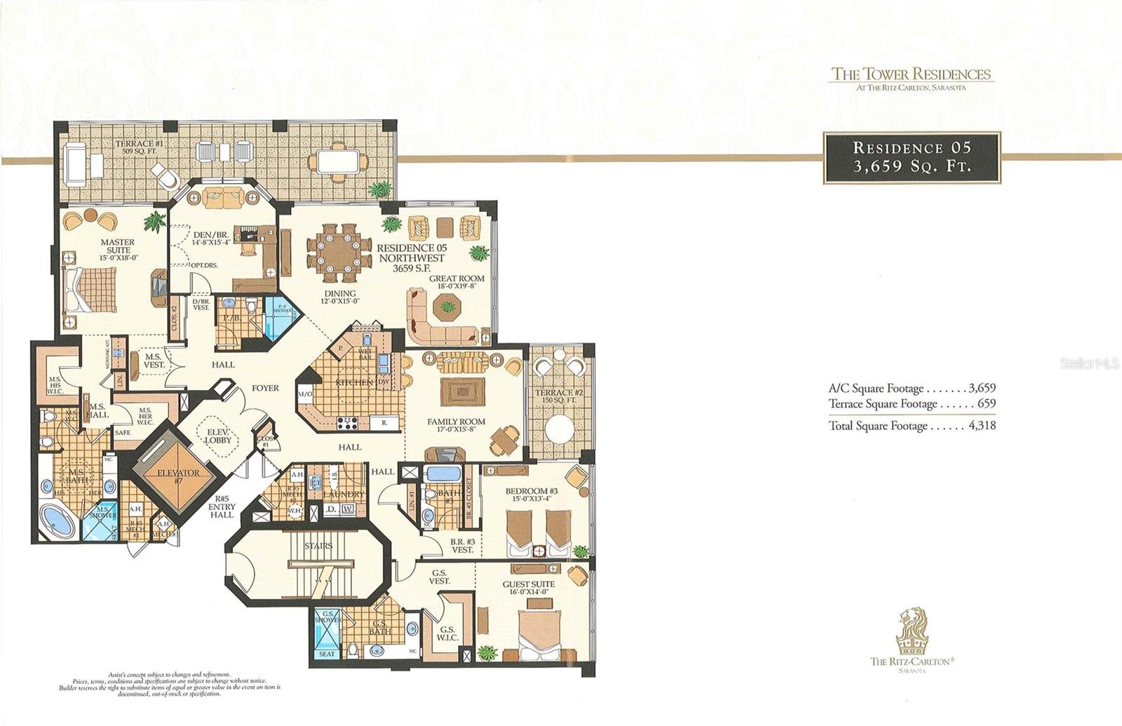 Image 27 of 44 For 35 Watergate Drive 1005