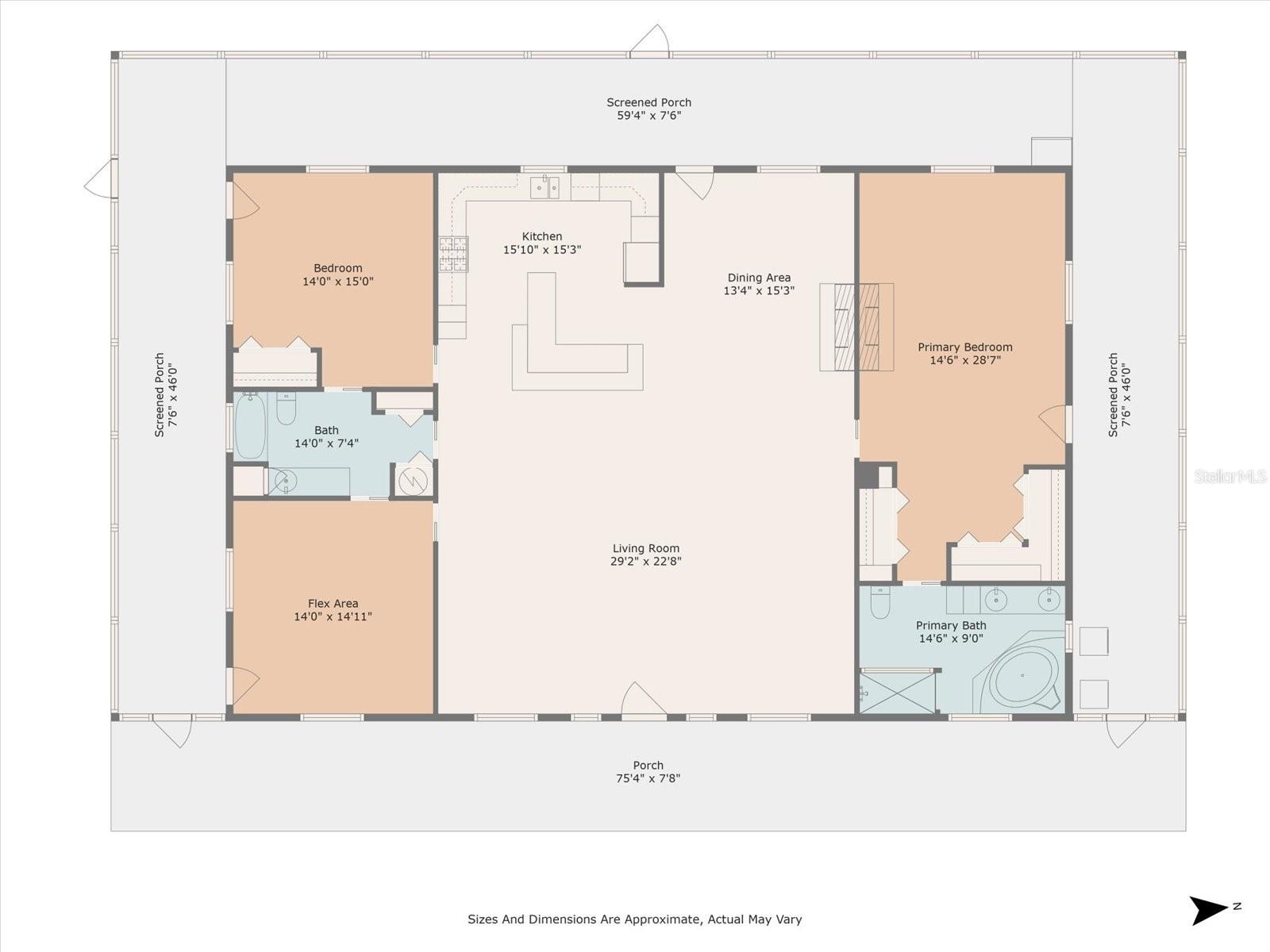 Image 66 of 68 For 13719 Seminole Trail