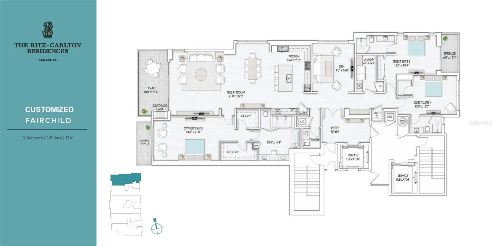 Image 44 of 59 For 401 Quay Commons 805