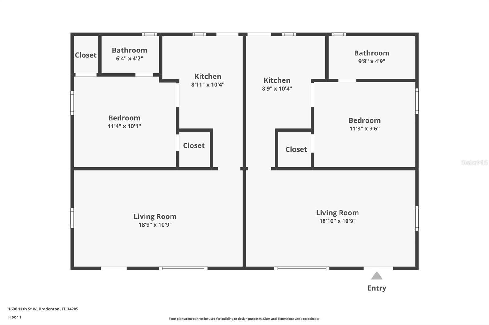 Image 59 of 65 For 1608, 1610, 1612 11th Street W