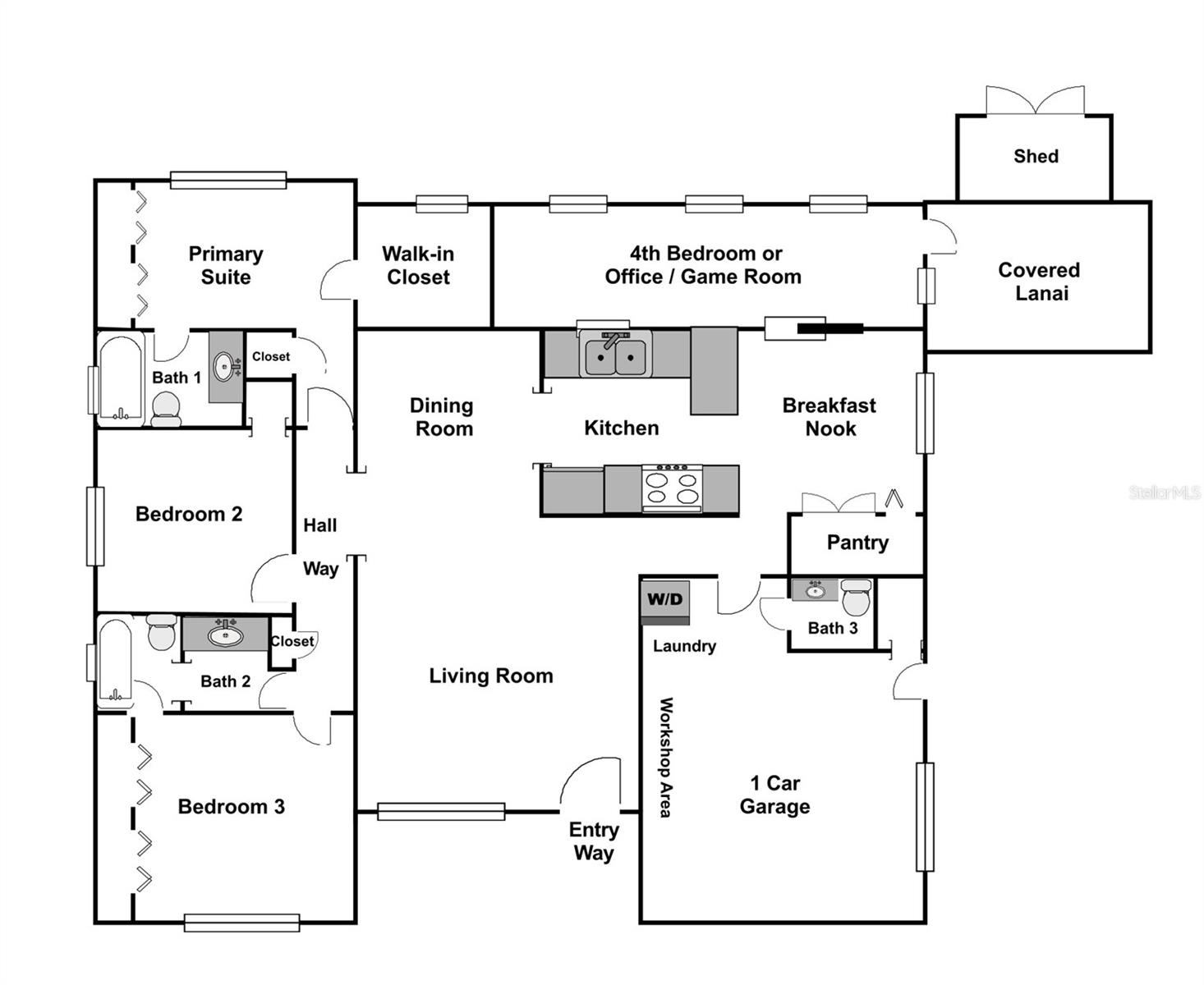 Image 8 of 59 For 10400 Alice M Court