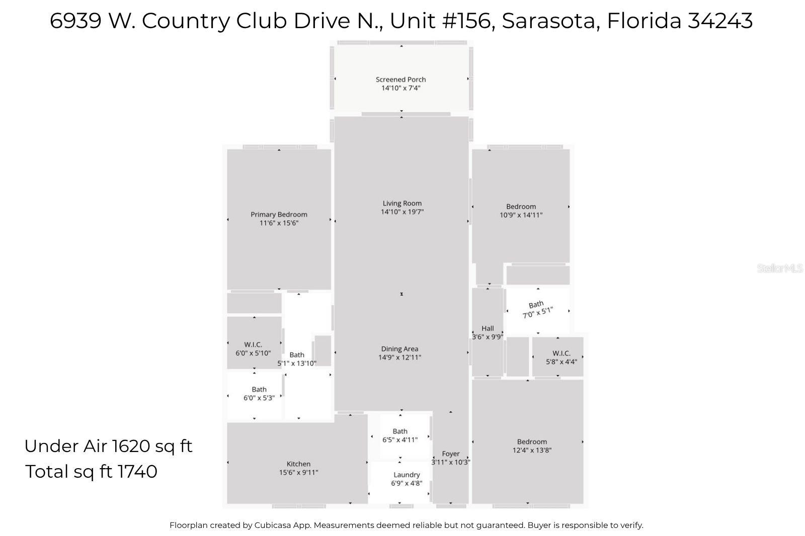 Image 36 of 37 For 6939 Country Club Drive N 156