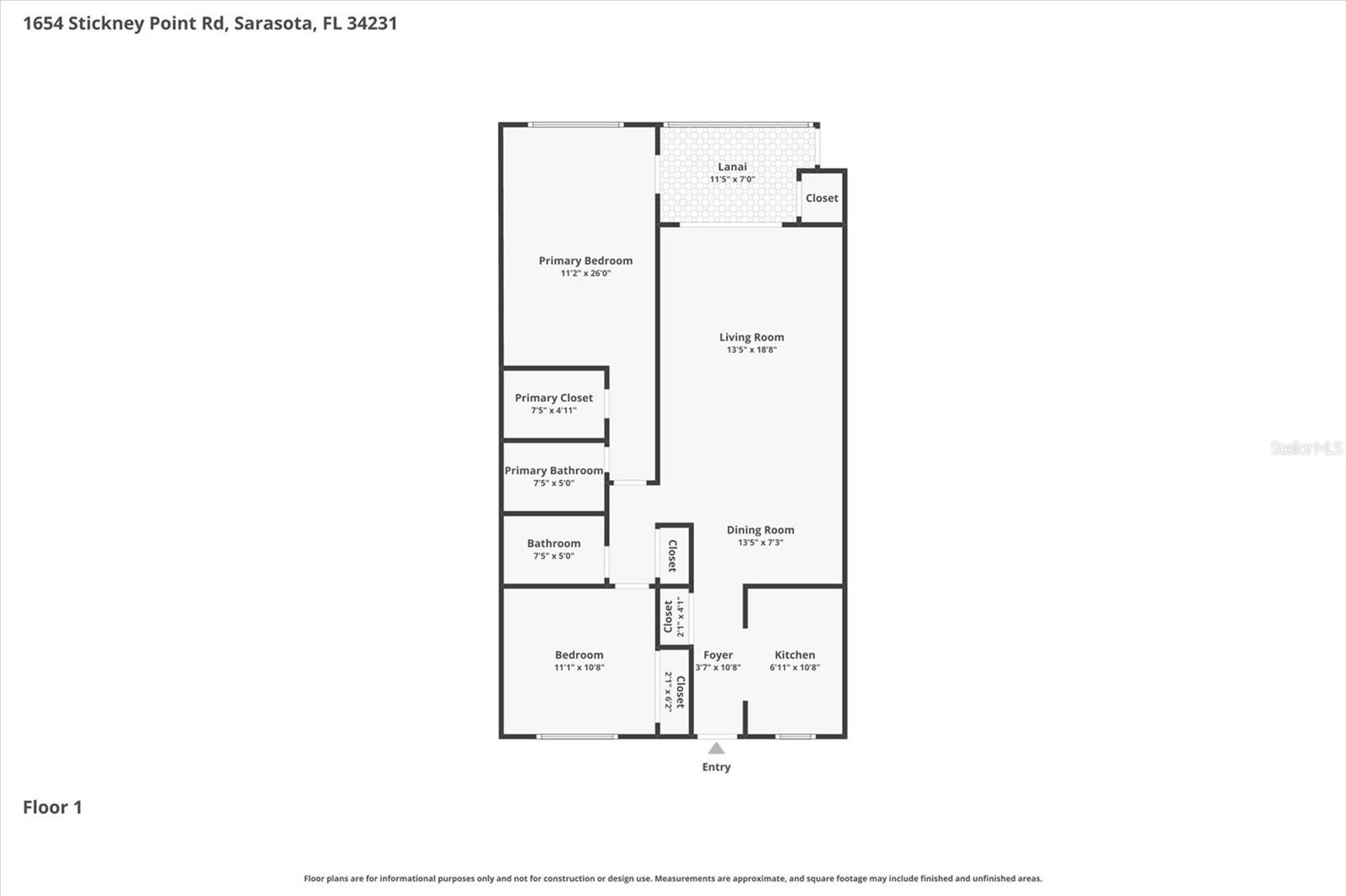 Image 62 of 100 For 1654 Stickney Point Road 54-201