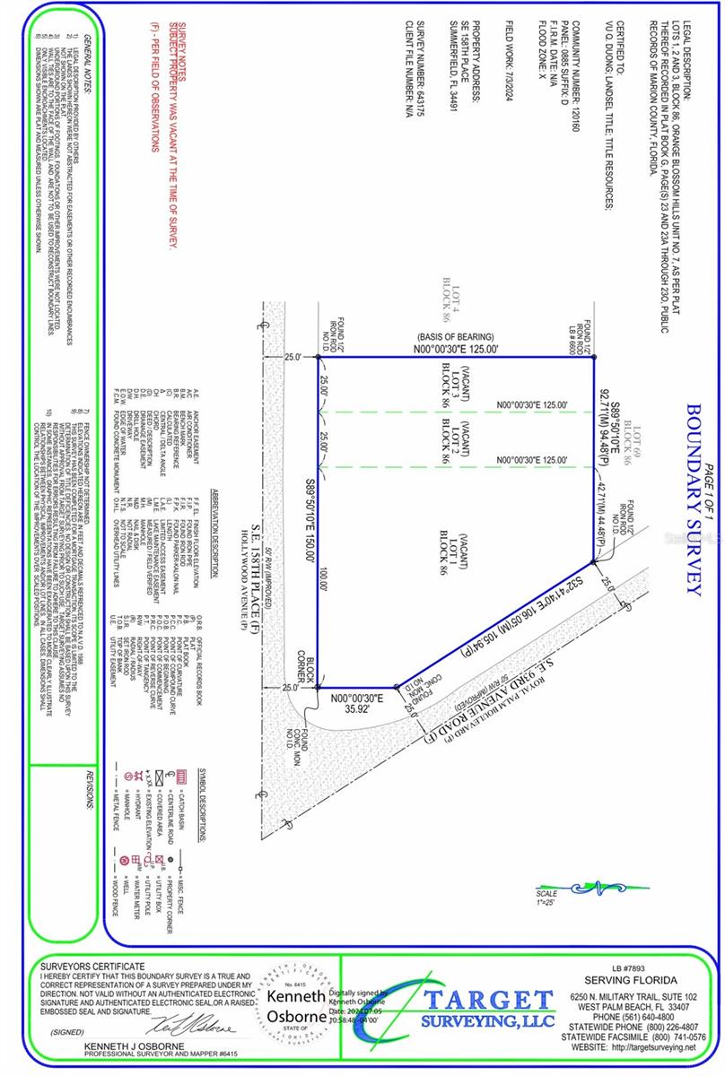 Listing Details for  158th Place  , SUMMERFIELD, FL 34491