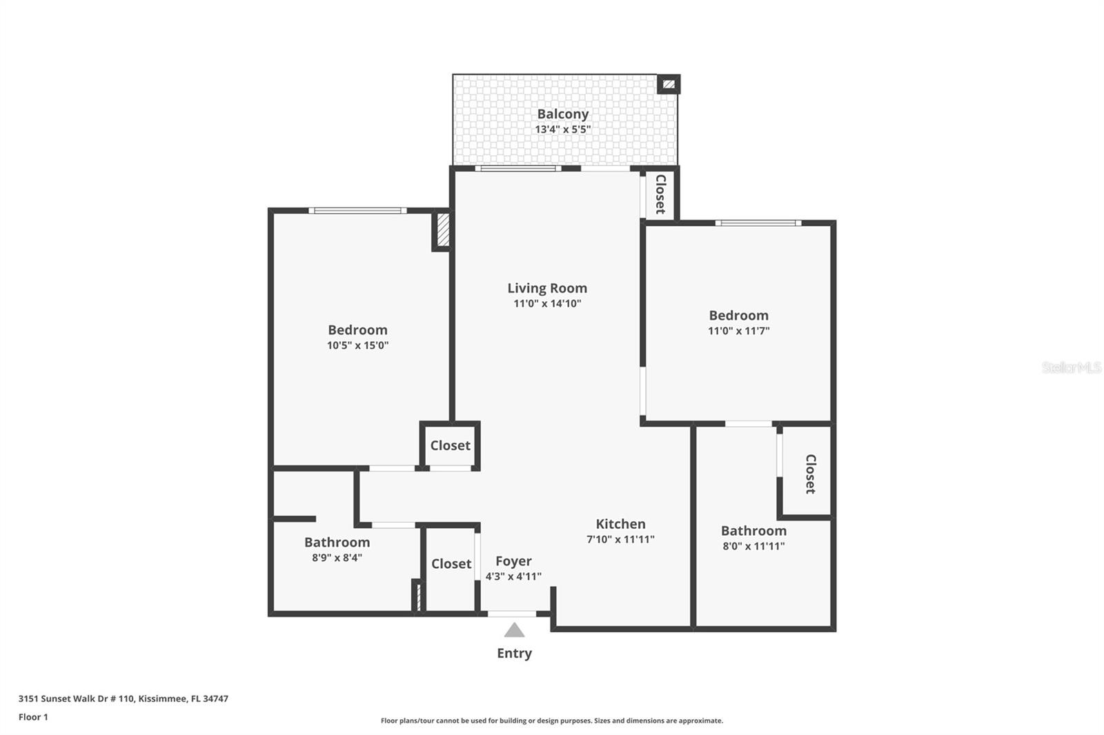 Image 32 of 32 For 3151 Sunset Walk Drive 1110