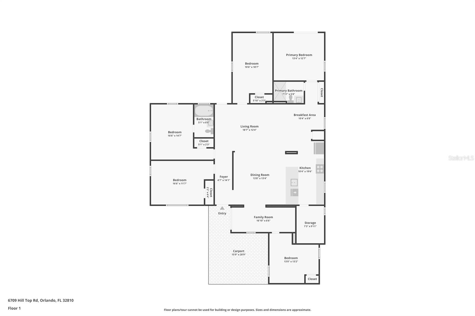 Image 2 of 41 For 6709 Hill Top Road