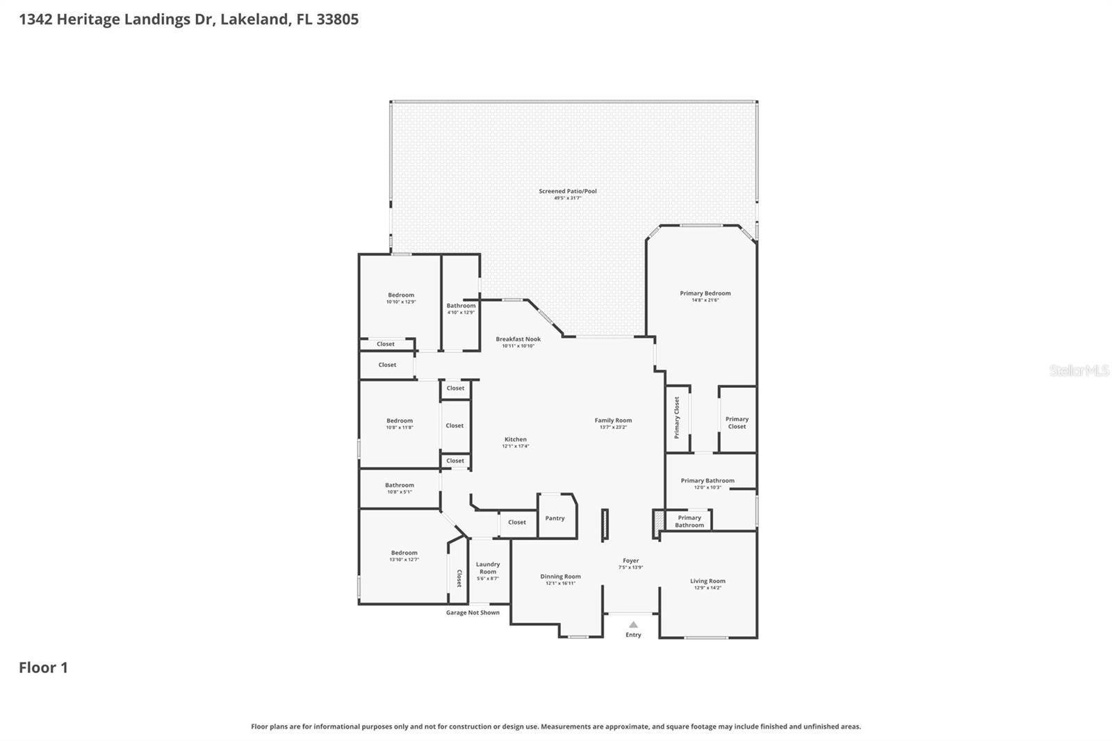 Image 54 of 54 For 1342 Heritage Landings Drive