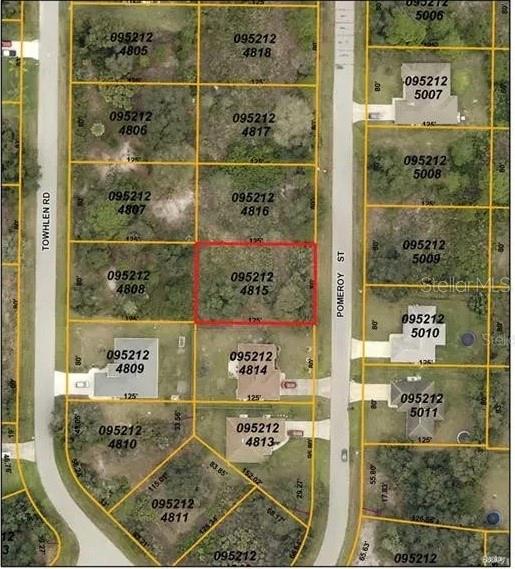 Listing Details for Pomeroy Street, NORTH PORT, FL 34291
