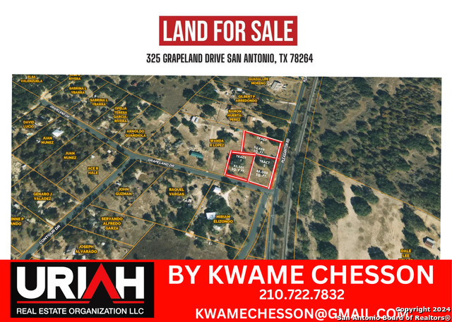 Listing photo id 0 for 325 Grapeland Dr. Tract 1