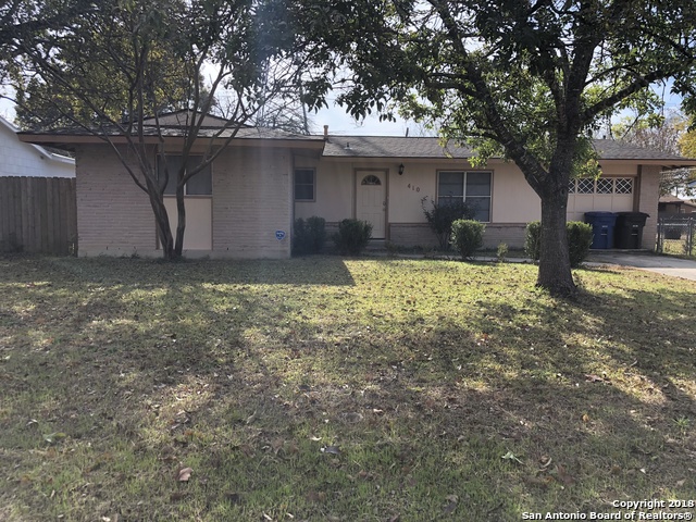 Details for 410 Cicero Dr, San Antonio, TX 78218