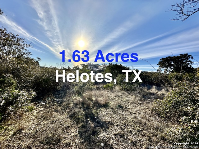 Details for Lot 7 Cr 174, Helotes, TX 78023