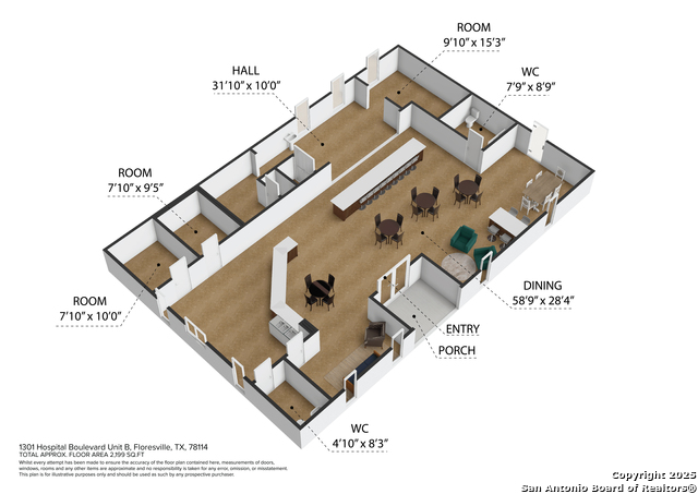 Listing photo id 39 for 1301 Hospital Blvd  Bldg B