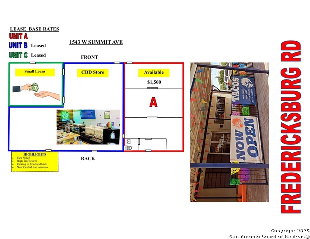 Details for 1543 Summit  A, San Antonio, TX 78201