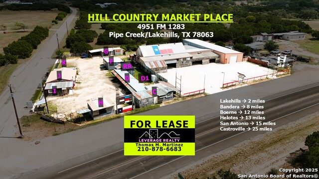 Details for 4951 Fm 1283, Pipe Creek, TX 78063