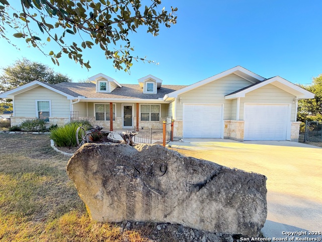 Details for 849 Scenic Hills, Canyon Lake, TX 78133