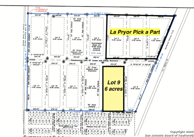 Details for Lot 9 Summerwood Lane, La Pryor, TX 78872