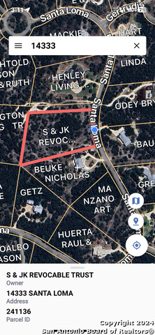 Details for 14333 Santa Loma, Helotes, TX 78023