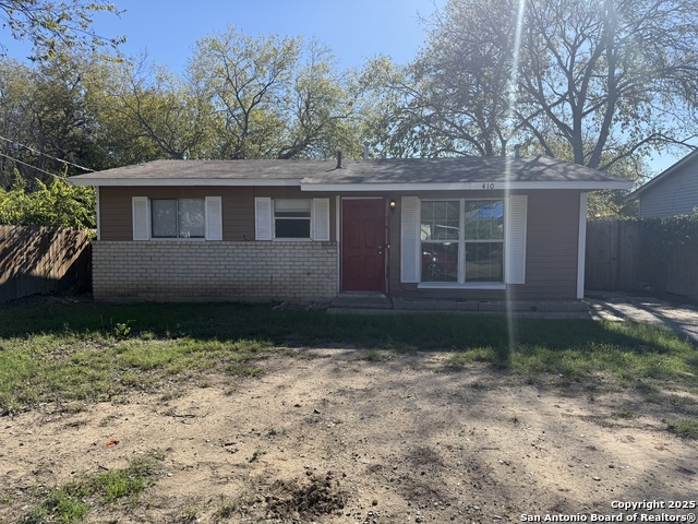 Details for 410 Dorie St., San Antonio, TX 78220