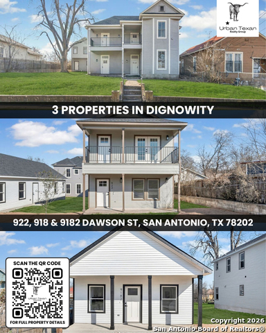 Details for 918 Dawson St, San Antonio, TX 78202