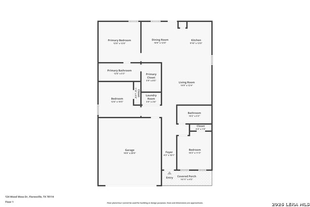 Details for 124 Wood Moss, Floresville, TX 78114