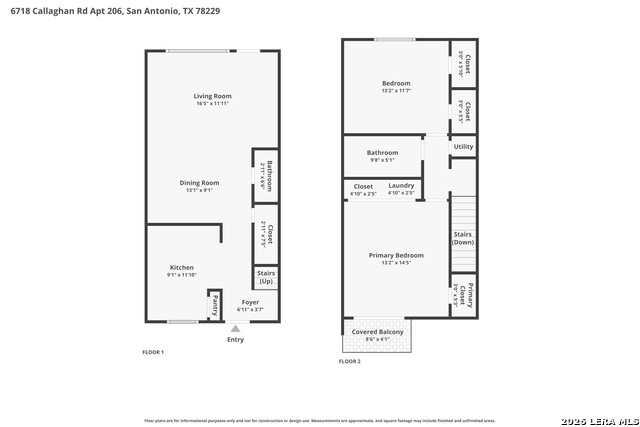 Image 25 of 25 For 6718 Callaghan Rd  Unit 206