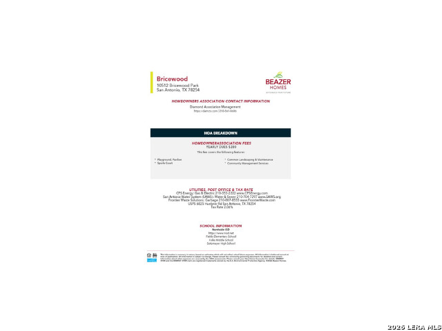 Image 4 of 4 For 10626 Bricewood Park