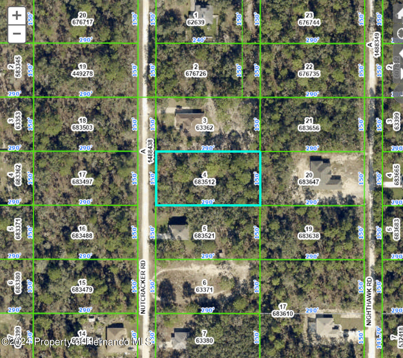 Details for Lot 4 Nutcracker Road, WEEKI WACHEE, FL 34614