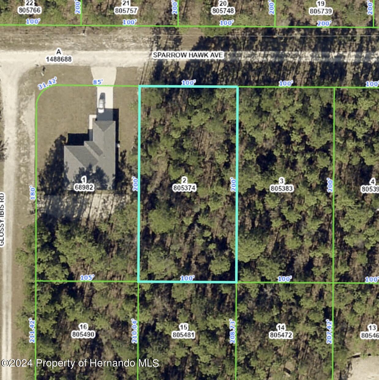 Details for 0 Sparrow Hawk Avenue, WEEKI WACHEE, FL 34614