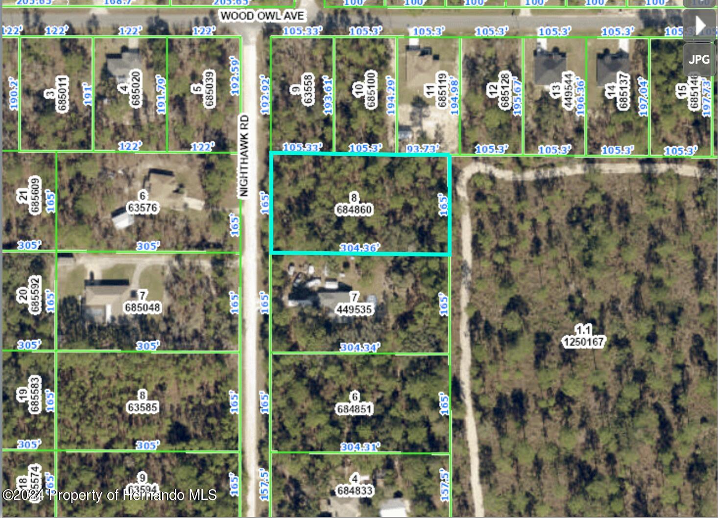 Details for 0 Nighthawk Road, WEEKI WACHEE, FL 34614