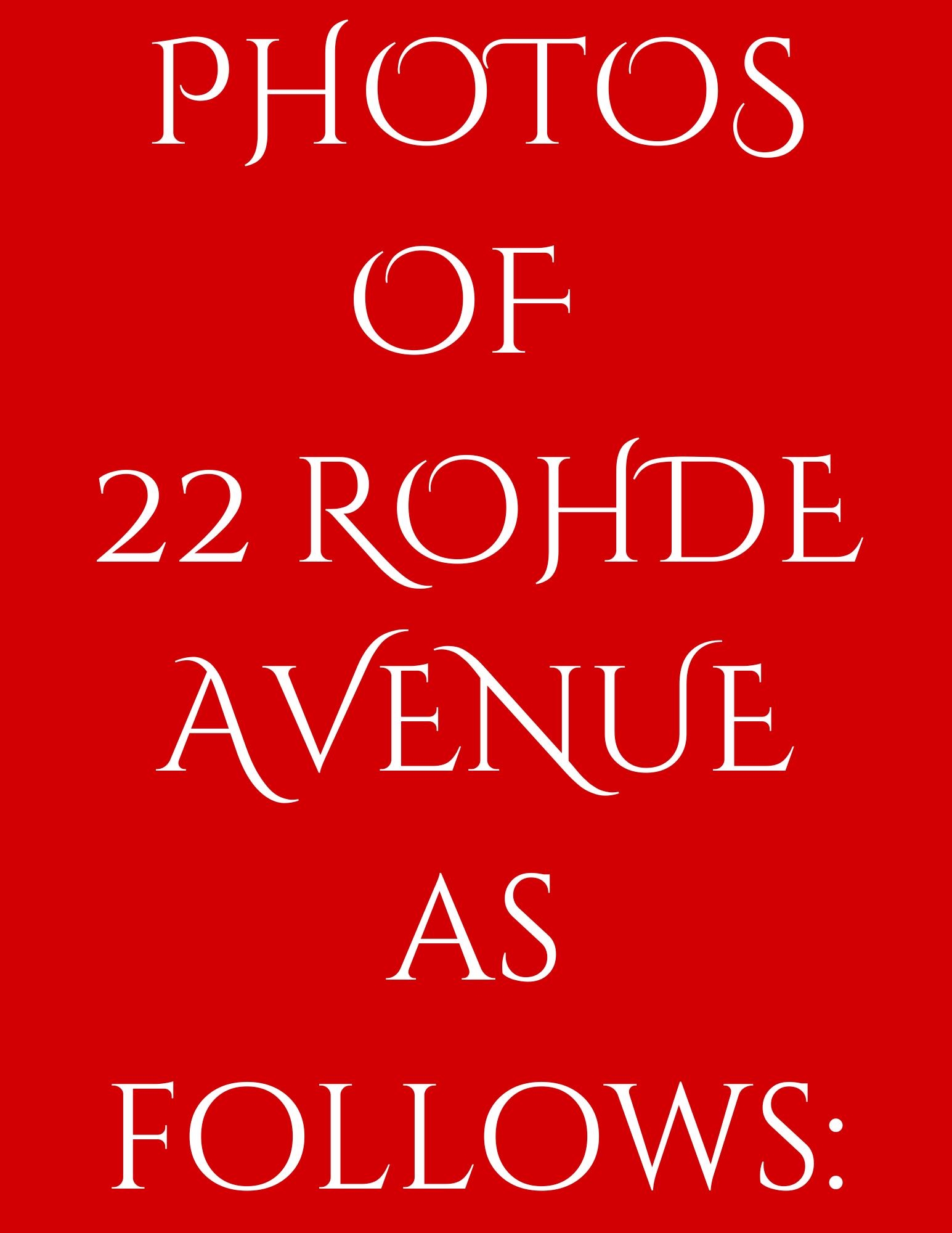 Image 4 of 100 For 22 - 26 Rohde Avenue