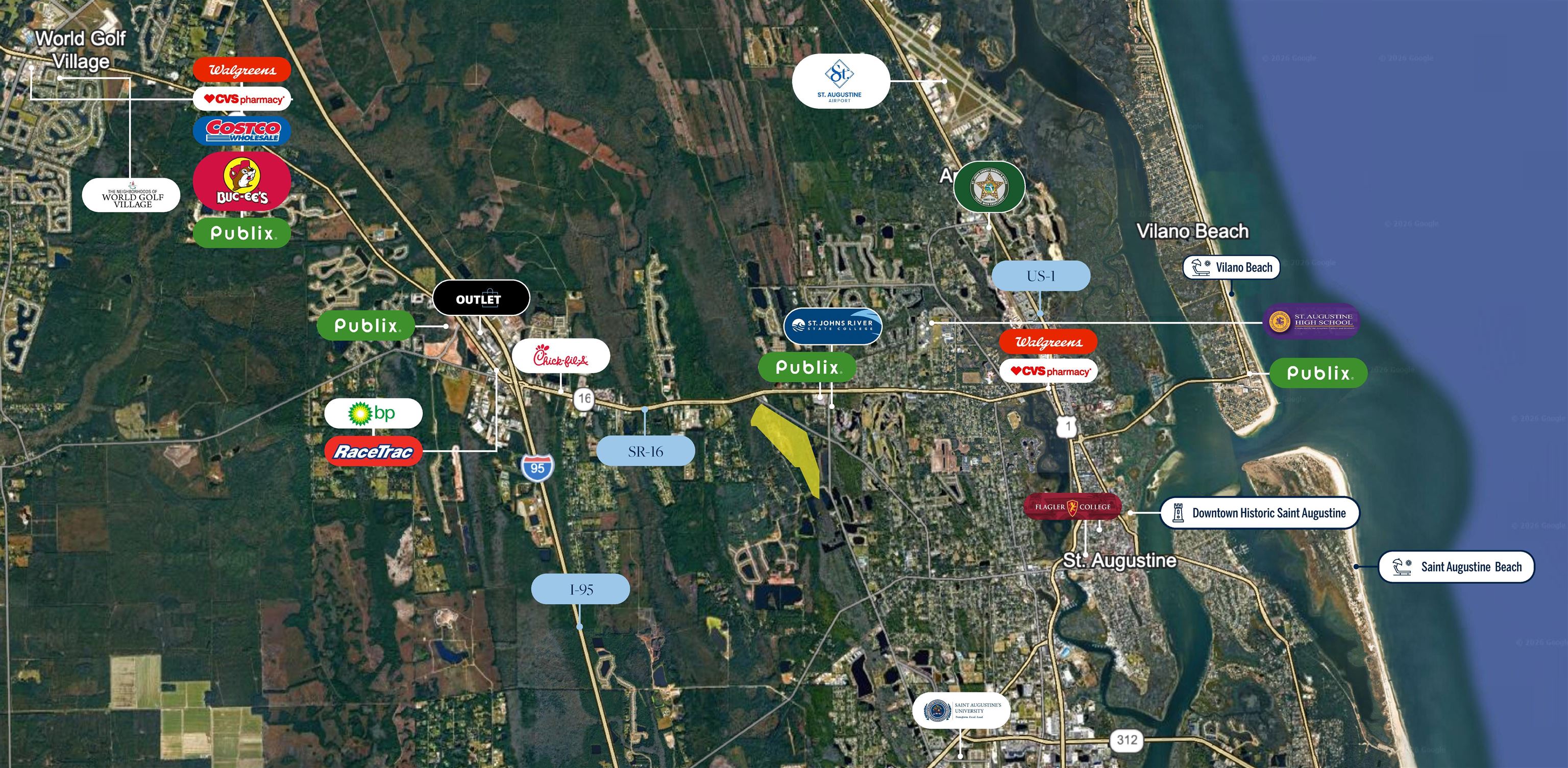 Details for 1901 Four Mile Rd, St Augustine, FL 32084