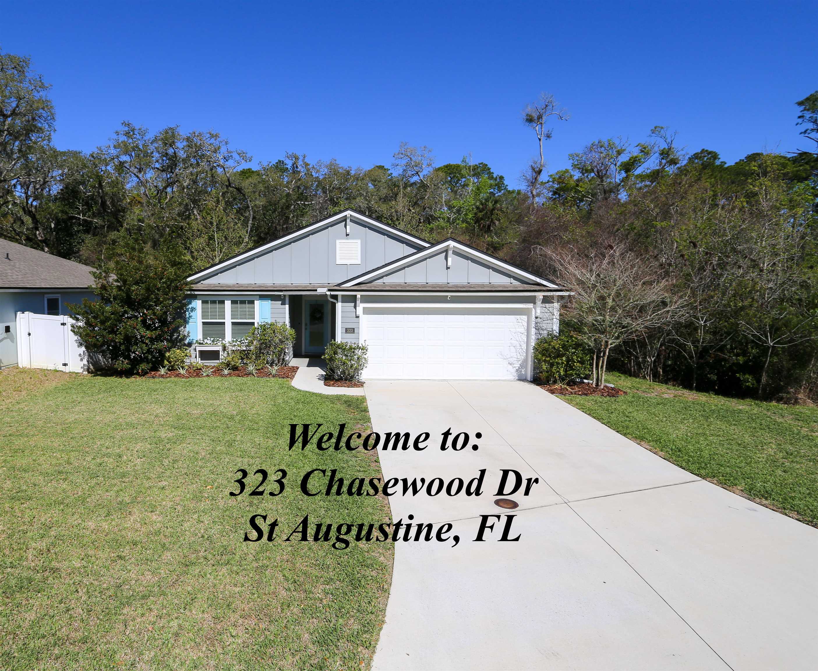 Details for 323 Chasewood Dr, St Augustine, FL 32095